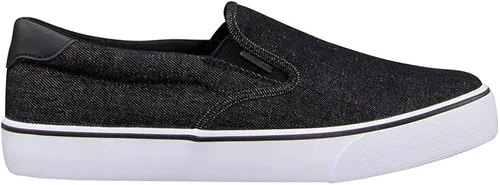 Vista 3 de Lugz Mens Clipper Wide Slip On Sneakers Shoes Casual - Black