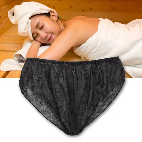 Vista 8 de 50 piezas de ropa interior desechable, calzoncillos desechables protectores y ropa interior para incontinencia y ostomía