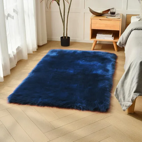 Vista 38 de duduta - Alfombra de pelo sintético de lana de oveja beige 2x3 pies, suave y esponjosa, funda para silla de pelo mullido, alfombra pequeña
