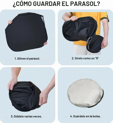Vista 7 de Parasol para parabrisas BMW Serie 3 2006-2011 Accesorios Plegable