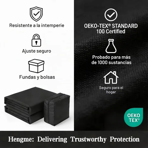Vista 8 de Funda para casa de juegos de 57 pulgadas, accesorios de madera para exteriores