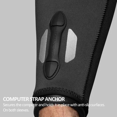 Vista 8 de Waterproof Traje de neopreno W7 0.197 in con cremallera trasera para hombre