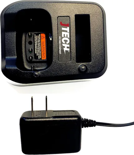 Vista 4 de JTECH Extender la radio bidireccional de 2 canales con cargador y batería