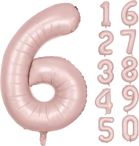 Vista 35 de Globos gigantes de helio de aluminio de 40 pulgadas, color negro, globos digitales grandes del número 0 para decoración de fiesta de cumpleaños