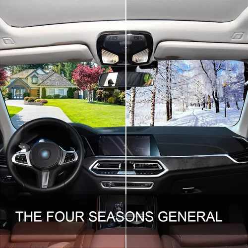 Vista 7 de Boccsty Parasol plegable para parabrisas de automóvil, diseño de ojos de niña de anime, protección solar plegable, bloquea los rayos UV, protector