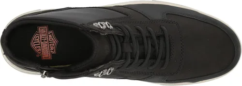Vista 5 de HARLEY-DAVIDSON FOOTWEAR Eagleson Mid - Tenis de nailon para hombre, Negro