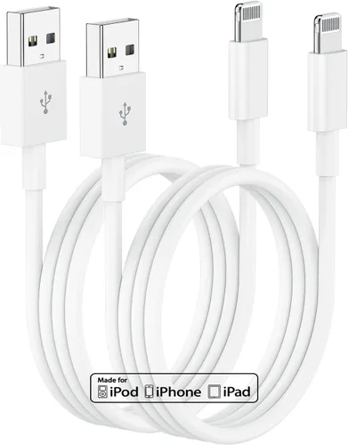 Vista 9 de Cargador de iPhone de 3 pies, cable de carga USB A a Lightning, cable Lightning original de 3 pies a USB, cable de carga de iPhone de 3 pies