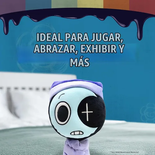 Vista 4 de Culture Fly Dandy's World - Muñecos de peluche coleccionables con licencia oficial de 12 pulgadas (Astro)