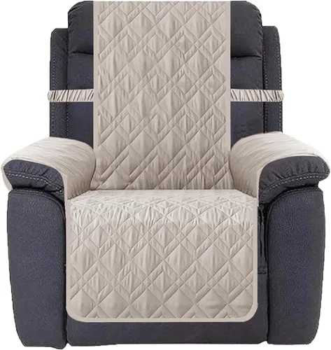 Vista 21 de Ameritex - Funda impermeable y antideslizante para sillón reclinable; funda de silla para perros; protector de muebles ideal para mascotas y niños