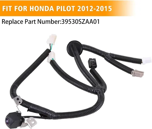 Vista 8 de 39530SZAA01 Cámara de visión trasera compatible con Honda Pilot con gran angular 2012 2013 2014 2015 HO1960125 Cámara trasera de respaldo con cable