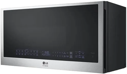 Vista 2 de LG Studio MHES1738F - Horno microondas de convección de acero inoxidable de 1.7 pies cúbicos