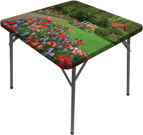 Vista 14 de Mantel cuadrado con estampado de vaca, puntos a rayas blancas y negras con estilo abstracto, para mesa de comedor cuadrada, se adapta a mesas de 24