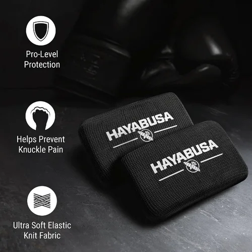 Vista 2 de Hayabusa Protectores de nudillos de boxeo