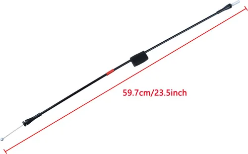 Vista 4 de Cable de pestillo inferior de la puerta trasera lado izquierdo y derecho compatible con Ford F150 2004 F150 Heritage 1997-1999 F250 Cables