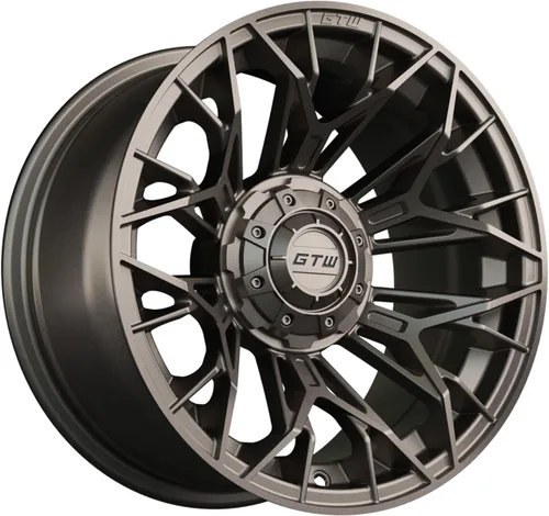 Vista 8 de GTW Stellar - Rueda de aluminio para carrito de golf de 12 pulgadas, 12 x 7 pulgadas, 4-4 pernos desplazamiento 3:4 (cromado)