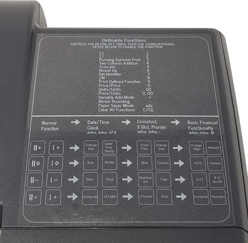 Vista 6 de Monroe ClassicX Calculadora de impresión resistente de 12 dígitos, rollo de papel cerrado, teclas táctiles de terciopelo, 5 líneas/segundo, memoria