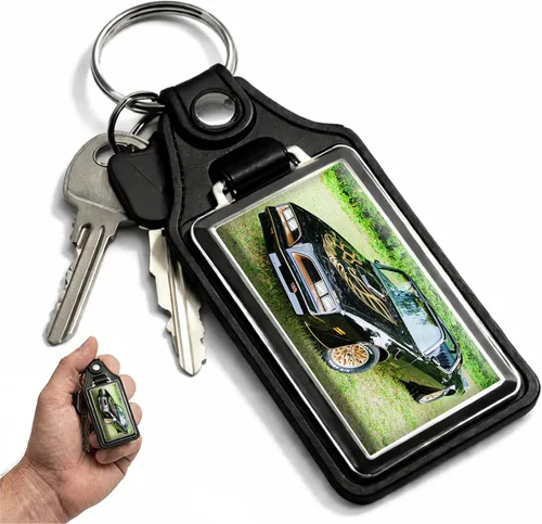 Vista 35 de Brotherhood Car Key Chain for Firebird and Trans Am - Classic Models Alpine Blue 1968 Firebird