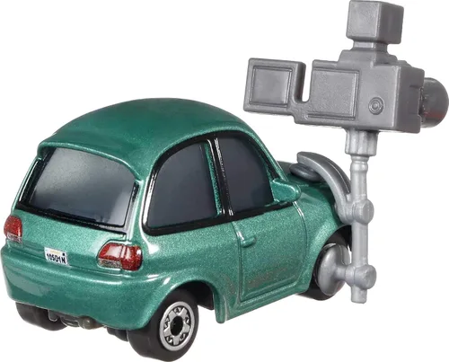 Vista 3 de Disney Cars Dash Boardman, miniatura, juguete coleccionable de automóvil basado en películas de autos, para niños de 3 años en adelante, multicolor