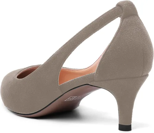 Vista 7 de Zapatos de tacón bajo para mujer, sin cordones, con puntera puntiaguda, de 2.0 in