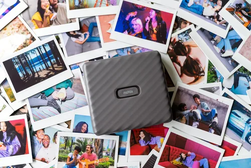 Vista 8 de Impresora Fujifilm Instax Link Wide - Mocha Gris