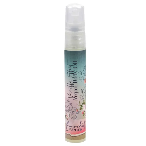Vista 6 de Barefoot Venus Mini aceite corporal de argán tamaño viaje - 0.3 fl oz (coco negro)
