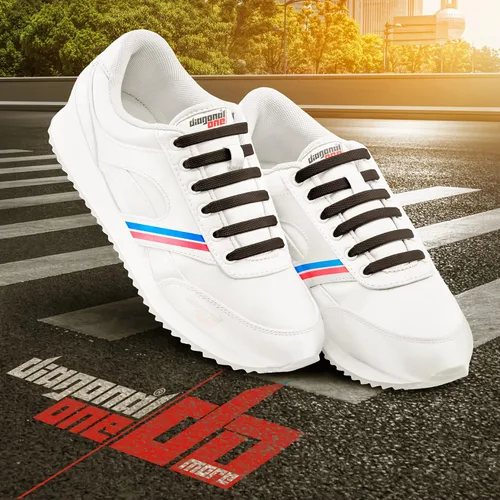 Vista 2 de Cordones elásticos sin ataduras para adultos, zapatos deportivos para niños, para hombres, mujeres y zapatos de goma unisex