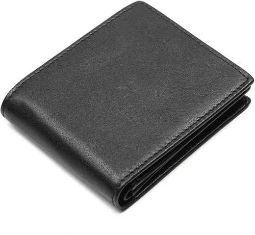 Vista 2 de Polare - Cartera plegable de cuero para hombre con bloqueo RFID Classic