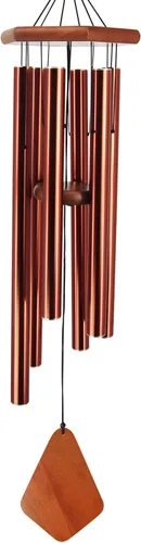 Vista 12 de Campanillas de viento para exteriores, campanillas de viento conmemorativas con 6 tubos de metal largos, carillón de viento de condolencia