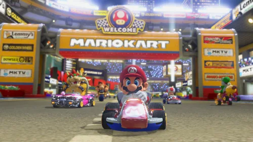 Vista 4 de Nintendo Wii U 32GB Mario Kart 8 Pre-Installed Deluxe bundle