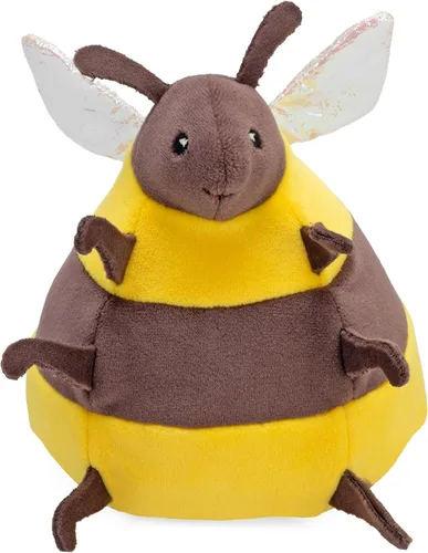 Vista 2 de Wild Republic Flipkins Bumble Bee, animal de peluche, 5 pulgadas, juguete de peluche, relleno es botellas de agua recicladas