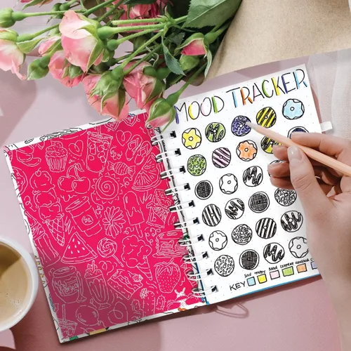 Vista 3 de Denise Albright Cuadernos con espiral de bolsillo Enuménalo, planificarlo, garabatearlo