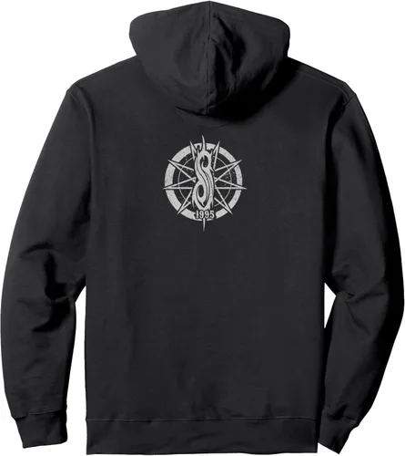 Vista 2 de Slipknot Goat Llamas sudadera con capucha para hombre, Azul Royal