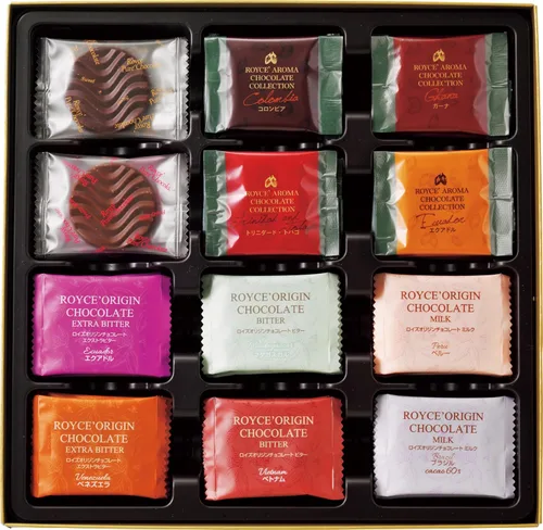 Vista 16 de ROYCE Bar Collection - Surtido de chocolates con una variedad de barras de chocolate Set de regalo de chocolate de lujo Barra de chocolate