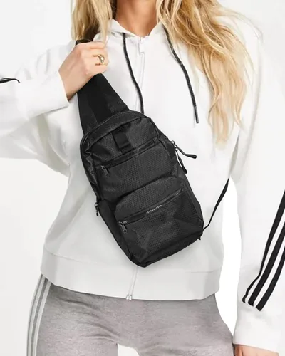 Vista 2 de WESTEND Mochila cruzada con correa ajustable para hombres y mujeres