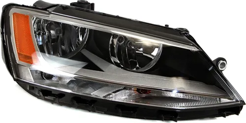 Vista 21 de Garage-Pro Faro lateral del conductor para Volkswagen Passat 1998-2001 halógeno sin bombilla(s) 1998-2001 Estilo Reemplaza# 3B0941017Q