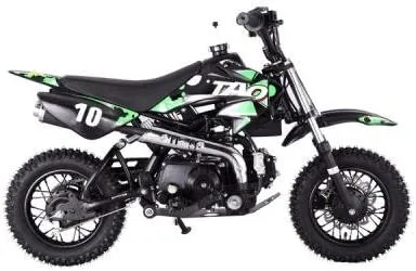 Vista 2 de Taotao DB10 110cc Dirt Bike Verde