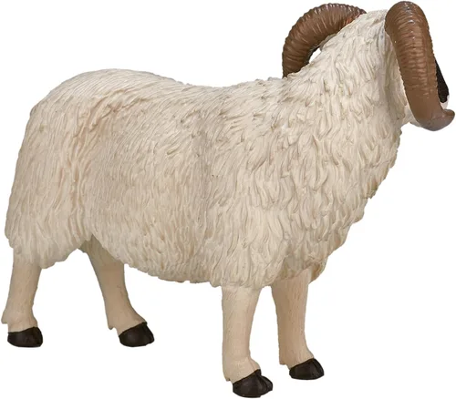 Vista 3 de MOJO Figura de juguete de oveja de cara negra (Ram)
