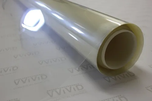 Vista 3 de VViViD Rollo de vinilo protector para ventanas de vidrio, transparente, de 4 milímetros, anti estallido, de seguridad.