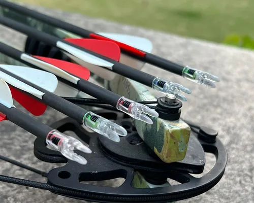 Vista 4 de Reikawa G X H S GT Lighted Nocks for Arrows with .165 .204 .233 .244 .246 Light up Knocks Archery illuminocks Compound Bow LED Arrow Nocks for