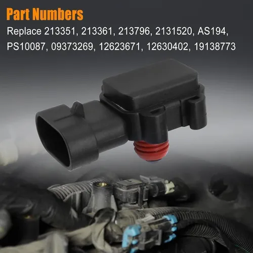 Vista 2 de Sensor de mapa de presión absoluta colector apto para Chevrolet para Chevy para Buick para Cadillac para GMC para GM para Saturn Oldsmobile Hummer