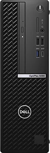 Vista 4 de Dell Optiplex 5090 SFF Desktop Core i7-10700 - Disco duro SSD de 512 GB - 32 GB RAM 8 núcleos @ 4.8 GHz Win 11 Pro Negro (renovado)