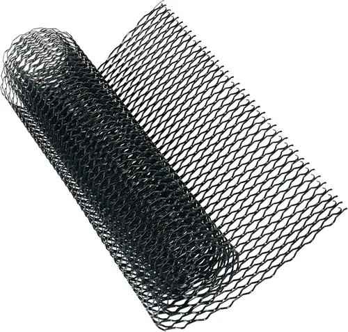 Vista 9 de Modengzhe - Malla para parrilla de auto de 40 x 13 pulgadas, negra universal, malla de aleación de aluminio para rejilla de auto, rollo
