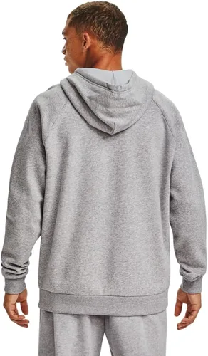 Vista 2 de Under Armour Rival Sudadera con capucha, para hombre, de vellón, con logotipo grande