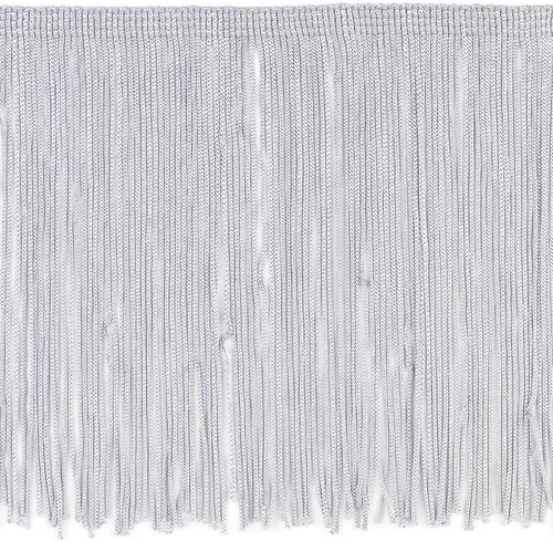 Vista 29 de Trims by The Yard Borde de flecos de cadeneta de 6 pulgadas, poliéster, decorativo, versátil para C rosa rubor (corte de 5 yardas)