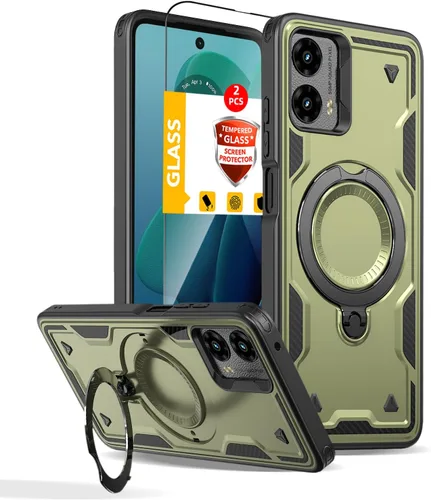 Vista 113 de Funda magnética para Google Pixel 9A compatible con cargador inalámbrico MagSafe, para Pixel 9A, funda de teléfono integrada de 360 °, con 2
