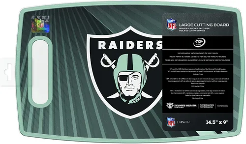 Vista 2 de NFL Las Vegas Raiders - Tabla de cortar de plástico grande
