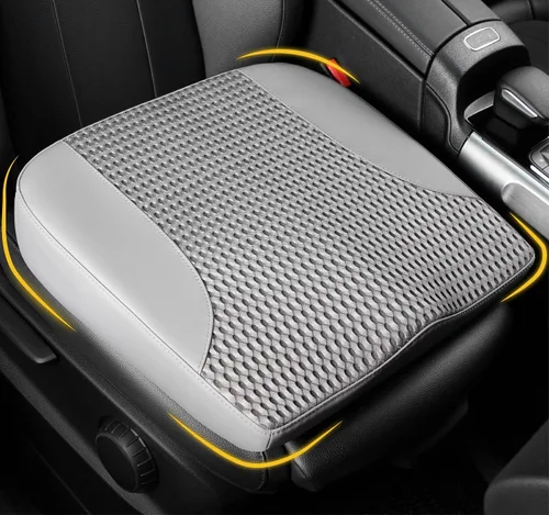 Vista 12 de Lofty Aim Cojín de asiento de automóvil, cómoda almohada de asiento de espuma viscoelástica para conducir, alivio del dolor de espalda y ciática