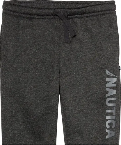 Vista 3 de Nautica Pantalón deportivo de forro polar para niños, cierre de cordón
