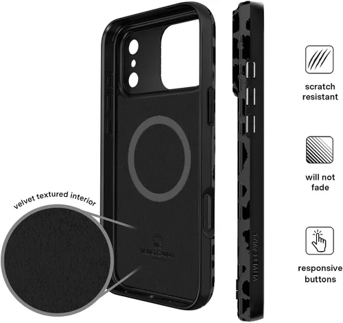 Vista 963 de VELVET CAVIAR Funda para iPhone 15, compatible con MagSafe, probada contra caídas de 10 pies, fundas protectoras de diseño, leopardo color rosa