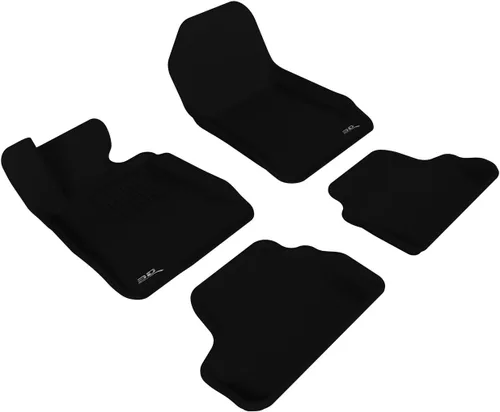 Vista 10 de 3D MAXpider tapete para piso, ajustable, para todo tipo de clima, para modelos selectos de BMW serie 3, de caucho de Kagu, Negro